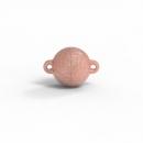 Kugel 925 Rose verg. power eismatt 12,0